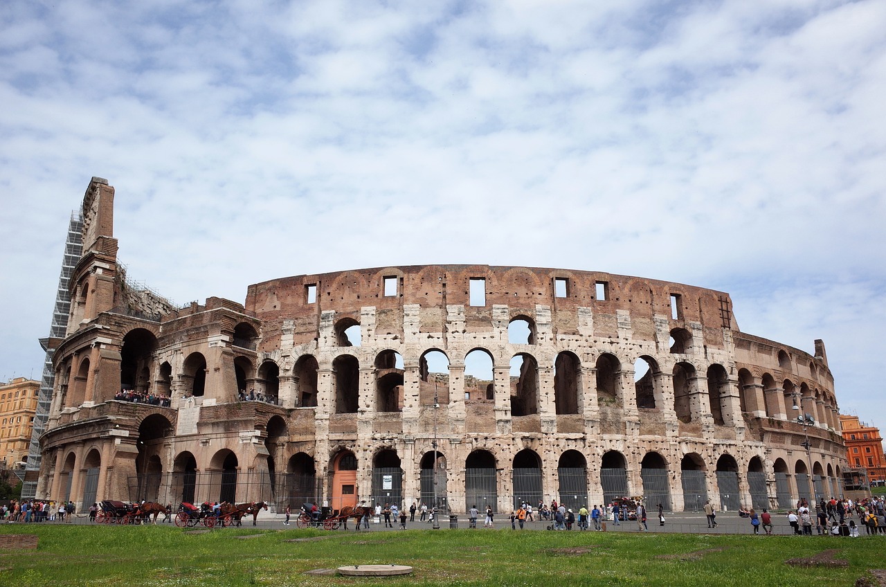 The flavian Amphitheatre or as known the Colosseum